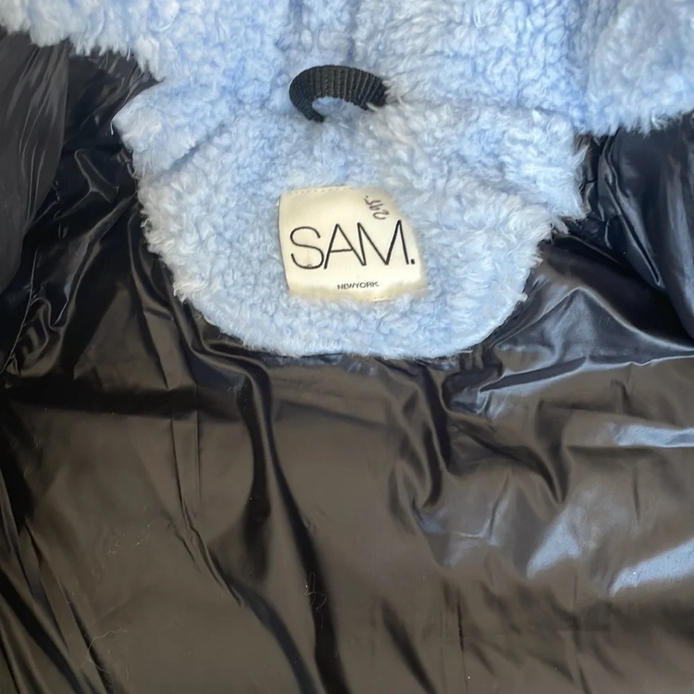 SAM. Baby Boys' & Girls' Snowbunny Fleece Quilted Down Jacket